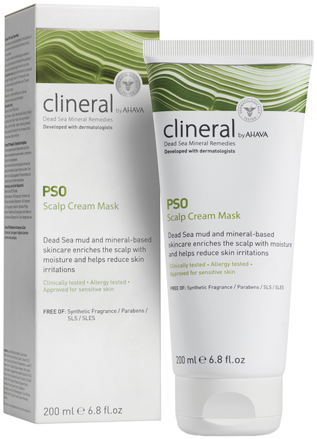 Маска-крем для шкіри голови Ahava Clineral Pso 200 мл (697045007752) - зображення 2