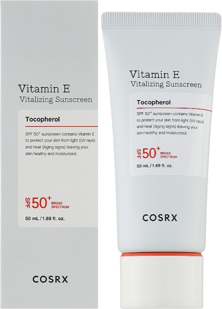 Krem przeciwsłoneczny do twarzy Cosrx Vitamin E Spf50 50 ml (8809598454613) - obraz 2