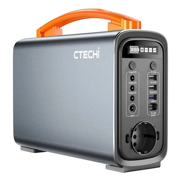 Зарядна станція CTECHI GT200 PRO 200 Вт 320 Вт*Г - Фото 1 Зарядна станція CTECHI GT200 PRO 200 Вт 320 Вт*Г - зображення 1
