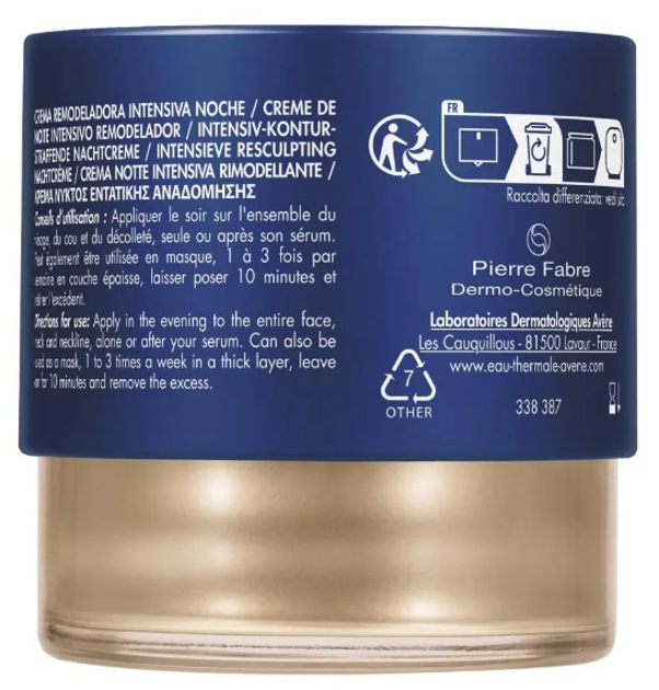 Krem do twarzy Avène DermAbsolu na noc liftingujący 40 ml (3282770395990) - obraz 2