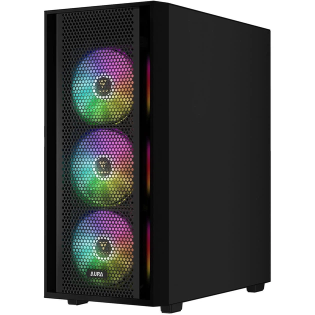 Корпус GAMDIAS AURA GC2 ELITE ARGB Black (4711514500615) - изображение 5