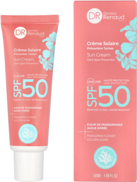Крем сонцезахисний для обличчя і тіла Dr. Renaud Spf 50 50 мл (3701066211252) - зображення 2