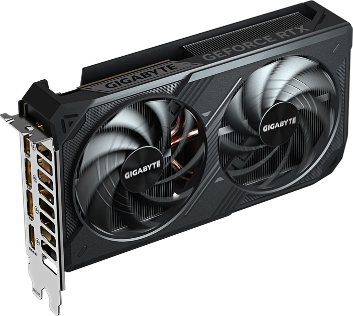 Відеокарта Gigabyte PCI-Ex GeForce RTX 5060 Ti WINDFORCE 8G 8GB GDDR7 (128bit) (2572/28000) (HDMI, 3 x DisplayPort) (GV-N506TWF2-8GD) - зображення 5
