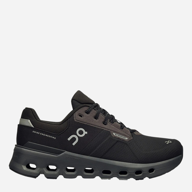 Buty do biegania męskie z membraną On Running Cloudrunner 2 Waterproof 3ME10152130 42.5 (9US) Czarne - obraz 1