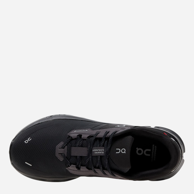Чоловічі кросівки для бігу з мембраною On Running Cloudrunner 2 Waterproof 3ME10152130 42.5 (9US) Чорні (7630867896039) - зображення 4