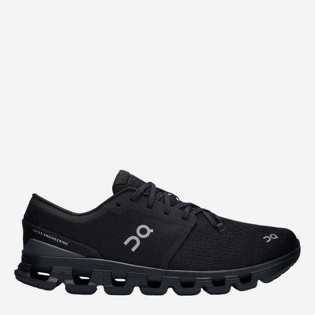 Buty do biegania męskie On Running Cloud X 4 3ME30040106 44 (10US) Czarne - obraz 1