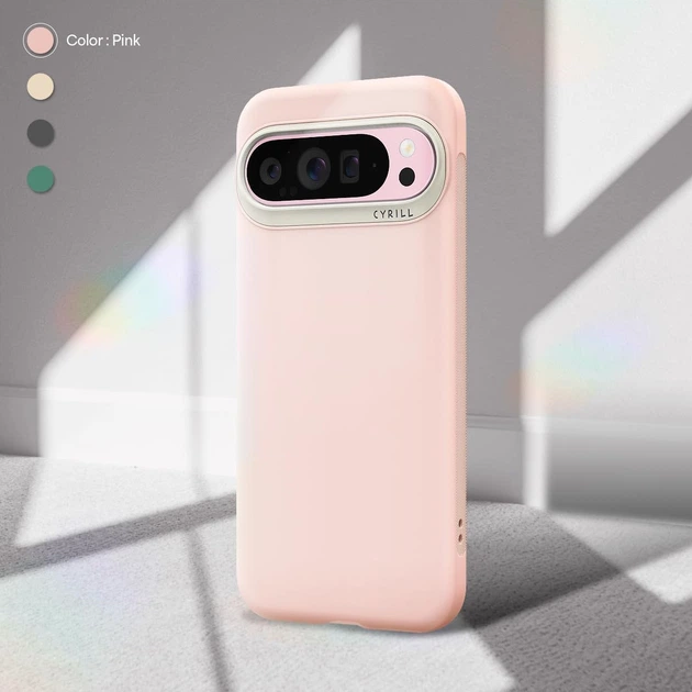 Чехол Cyrill UltraColor для Google Pixel 9 / 9 Pro Pale Pink (ACS07714) - изображение 7