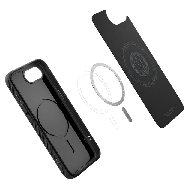 Чохол Spigen Liquid Air MagFit до iPhone 16e/17e Matte Black (ACS09151) - зображення 4