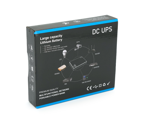 ИБП Voltronic DC1018P/12000 для роутеров/коммутаторов/PON/POE-430 12000mAh - Фото 5 ИБП Voltronic DC1018P/12000 для роутеров/коммутаторов/PON/POE-430 12000mAh - изображение 5