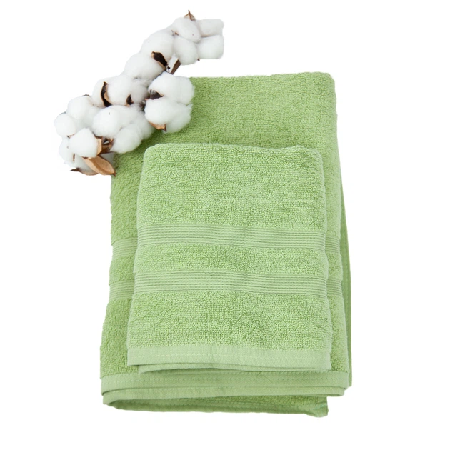 Рушник "Tender Touch" 50*90 см (500 г/м2) Salad Green - Фото 6 Рушник "Tender Touch" 50*90 см (500 г/м2) Salad Green - изображение 6
