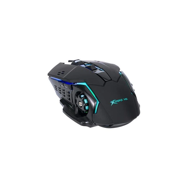 Ігрова миша бездротова комп'ютерна Xtrike Me GW-601 |2.4G, RGB, 1200-2400-3200dpi| з RGB підсвіткою Black - зображення 3