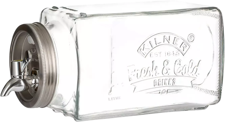 Диспенсер для напоїв Kilner з краником 3 л (5010853281179) - зображення 1