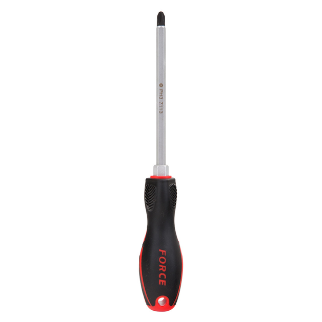 Отвертка крестовая (Philips) PH.3, L=150 мм Force 7113 F - изображение 4