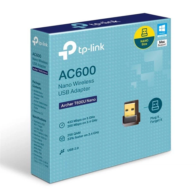 Бездротовий WiFi-адаптер TP-Link Archer T600U Nano - зображення 4