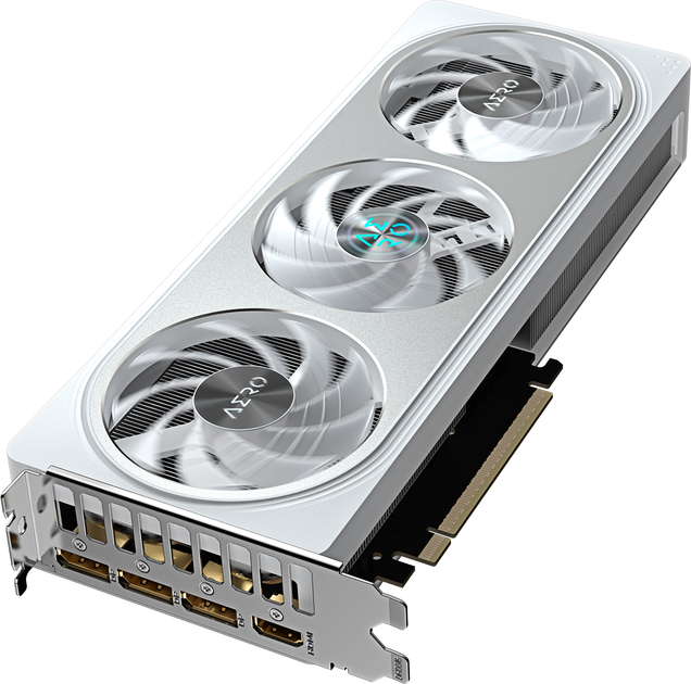 Відеокарта Gigabyte PCI-Ex GeForce RTX 5060 Ti AERO OC 8G 8GB GDDR7 (128bit) (2647/28000) (HDMI, 3 x DisplayPort) (GV-N506TAERO OC-8GD) - зображення 5