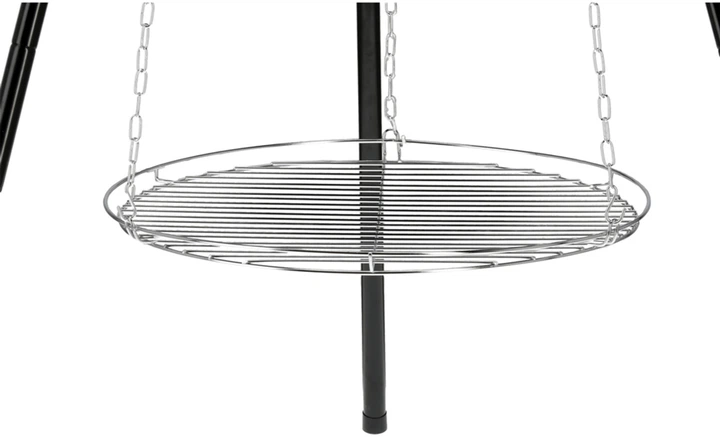 Grill i misa 6 l LUND wiszące na trójnogu 150x54 cm ruszt 49 cm (99933_lu) - obraz 4