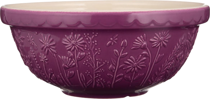 Miska do mieszania Mason Cash In The Meadow bordowa 24 cm (5010853281650) - obraz 1