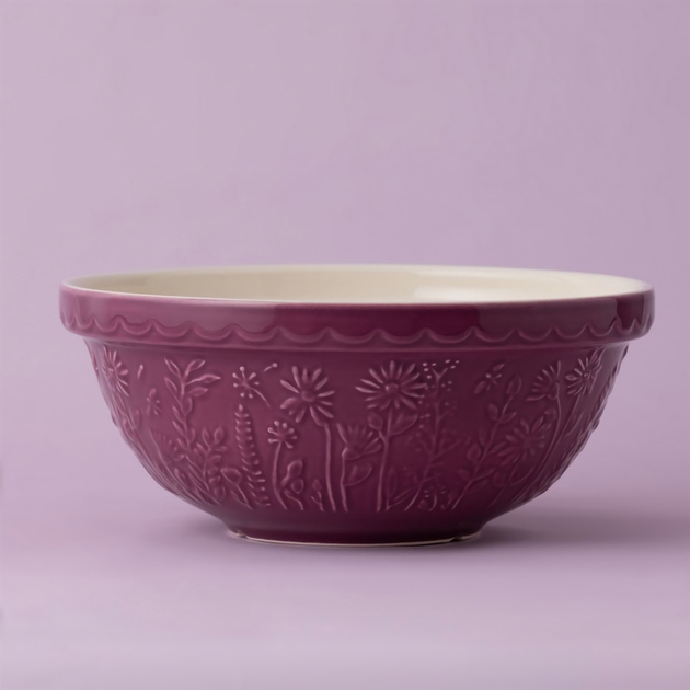 Miska do mieszania Mason Cash In The Meadow bordowa 24 cm (5010853281650) - obraz 3