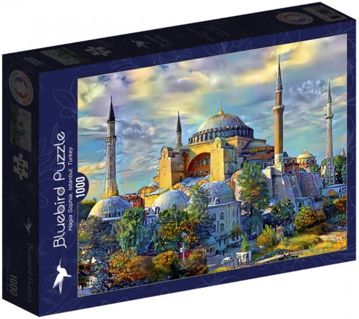 Пазли Bluebird Puzzle - Педро Ґавідіа. Айя-Софія, Стамбул, Туреччина / Artlicensing / 1000 елементів (F-90288) - Фото 1 Пазли Bluebird Puzzle - Педро Ґавідіа. Айя-Софія, Стамбул, Туреччина / Artlicensing / 1000 елементів (F-90288) - изображение 1
