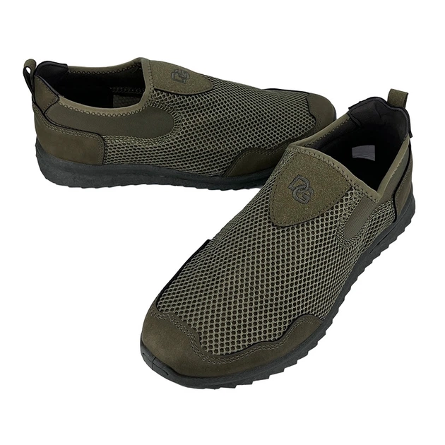 Мокасины мужские перфорация зеленые 20903 размер 44 (28,5-29 см) - изображение 2