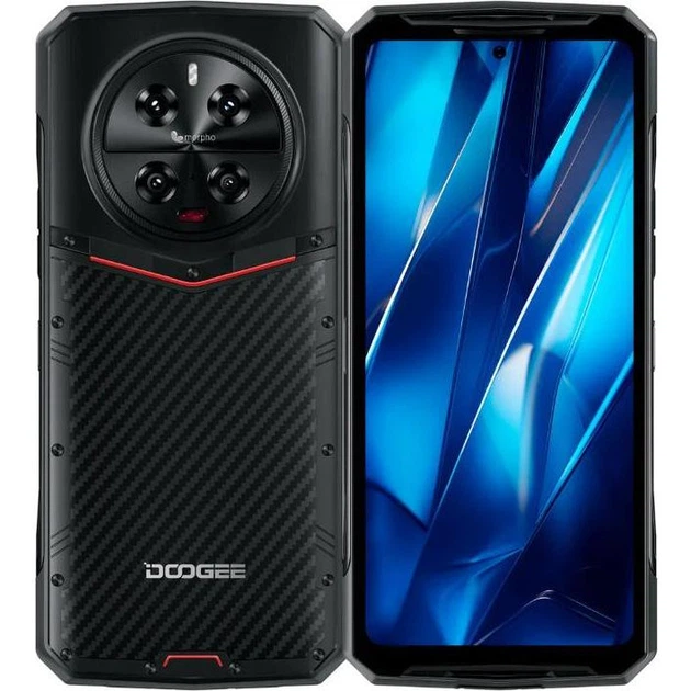 Смартфон DOOGEE DK10 12/512GB Kevlar Black - Фото 1 Смартфон DOOGEE DK10 12/512GB Kevlar Black - изображение 1