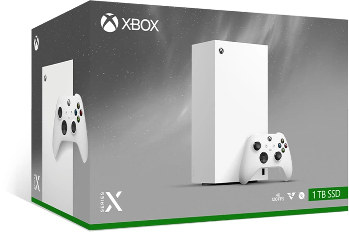 Игровая консоль Xbox Series X 1TB Digital, белая - изображение 4