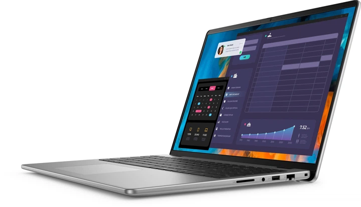 Dell Ноутбук Vostro 5640 16" FHD+ AG, Intel 5 120U, 16GB, F512GB, UMA, Win11P, сірий - изображение 3