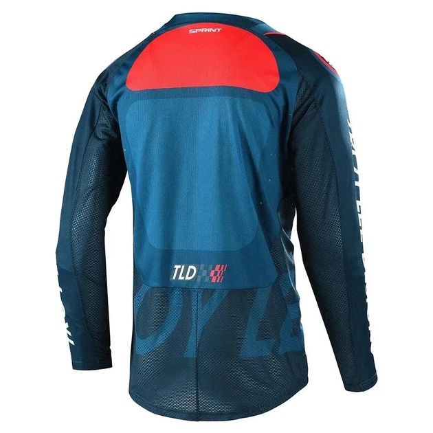 Велоджерси TLD Sprint Jersey Drop In Slate Blue XL Troy Lee Designs (1106-323326025) - изображение 2