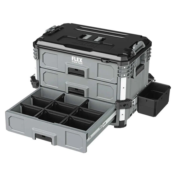 Кейс для инструментов FLEX STACK PACK TKL SP 3DB - Фото 3 Кейс для инструментов FLEX STACK PACK TKL SP 3DB - изображение 3