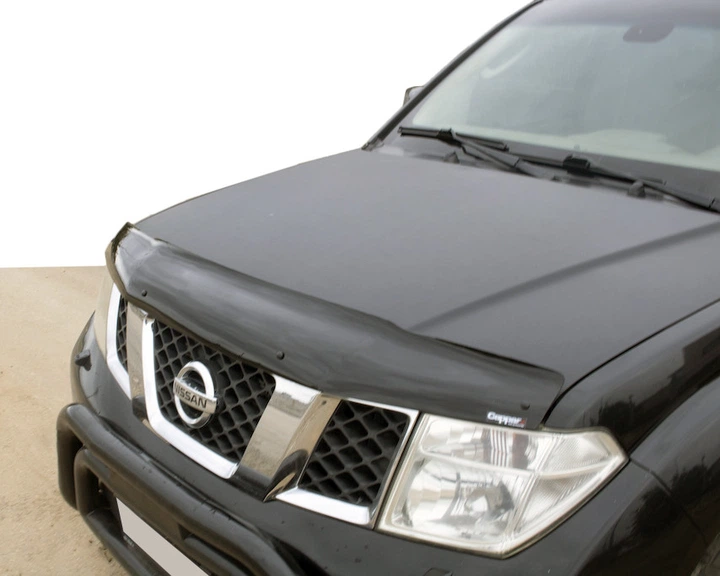 Дефлектор капота (EuroCap) для Nissan Pathfinder R51 2005-2014 гг - изображение 4