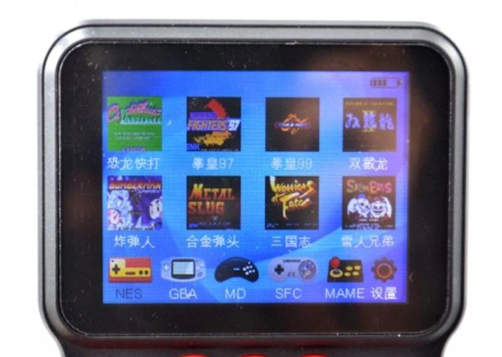 Аккумуляторная портативная игровая консоль GAME SUP 999+ игр 8bit Game Box с возможностью подключения к ТВ 1020 мАч 9,9*6,8*1,2см Красный - изображение 7