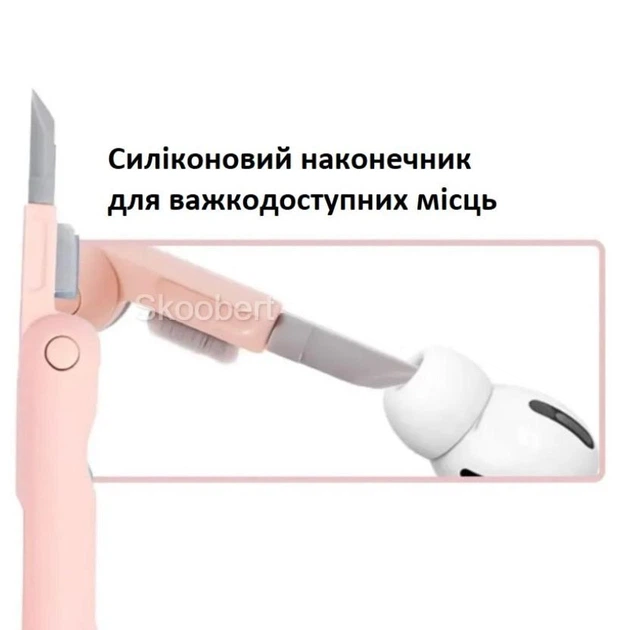 Набор для чистки гаджетов универсальный 7в1 с кейсом – для электроники, клавиатуры, наушников, экранов - Фото 6 Набор для чистки гаджетов универсальный 7в1 с кейсом – для электроники, клавиатуры, наушников, экранов - изображение 6