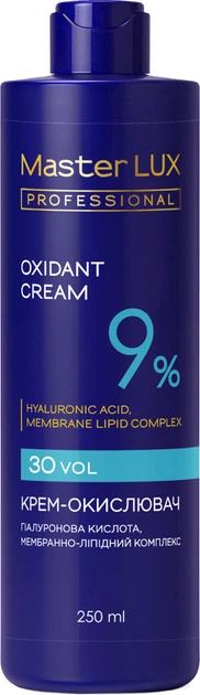 Крем-окислитель Master LUX professional 9% 250 мл (4823001608053) - Фото 1 Крем-окислитель Master LUX professional 9% 250 мл (4823001608053) - изображение 1