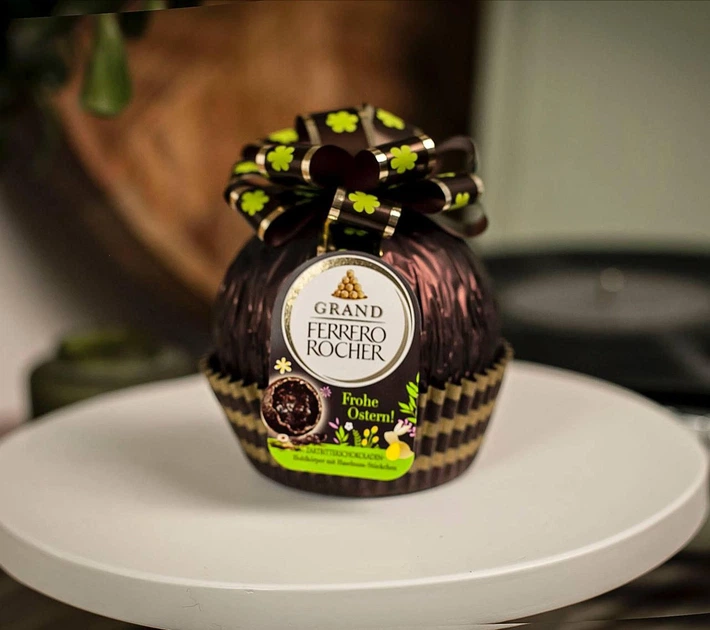 Подарочная конфета Ferrero Grand Rocher 125 г - Фото 1 Подарочная конфета Ferrero Grand Rocher 125 г - изображение 1