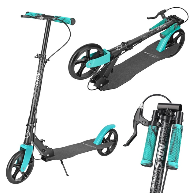 Самокат Abisal NILS EXTREME Бірюзовий HM183 (5907695556841) - зображення 8