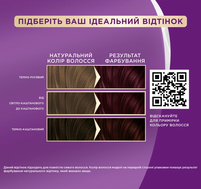 Краска для волос Palette RFE-3 (4-89) Баклажан 110 мл (3838905551719) - изображение 5