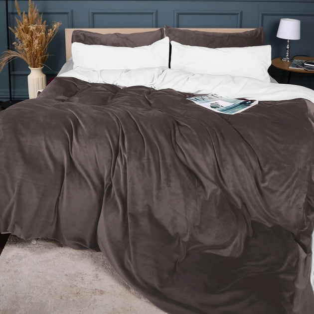 Підковдра MirSon Велюр Winter Frost 28-0001 + 28-0005 Snowdrop Velvet 200х220 від Rozetka на платформі USKIDKA Акція на Підковдра MirSon Велюр Winter Frost 28-0001 + 28-0005 Snowdrop Velvet 200х220 від Rozetka