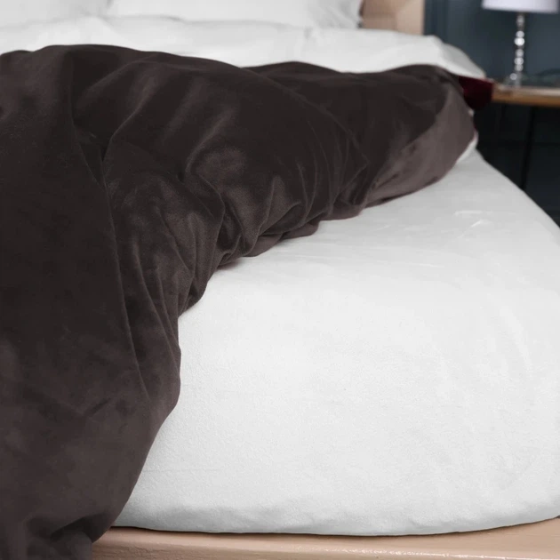 Пододеяльник MirSon Велюр Winter Frost 28-0001 + 28-0003 Lilium Velvet 160х220 (2200004506098) - изображение 5