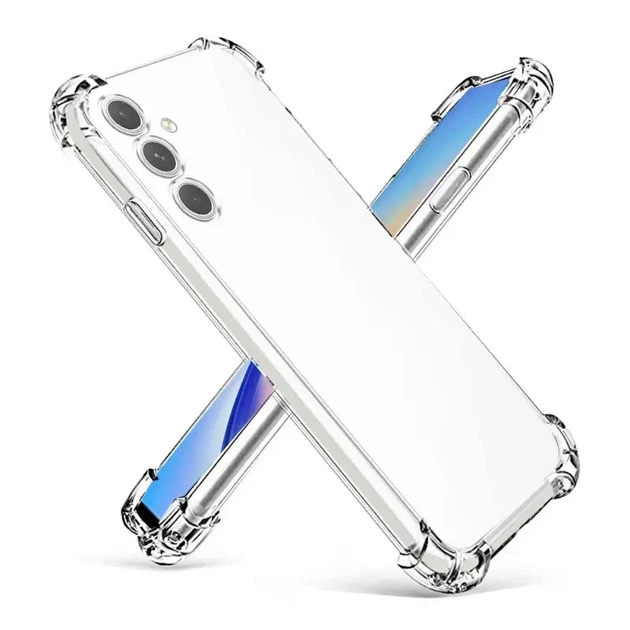 Протиударний прозорий чохол для Samsung Galaxy S25 Plus (SM-S936B) - Фото 1 Протиударний прозорий чохол для Samsung Galaxy S25 Plus (SM-S936B) - зображення 1