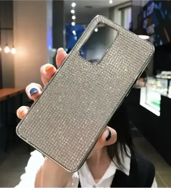 Силиконовый чехол с камнями для Xiaomi Redmi Note 12 4G - изображение 2