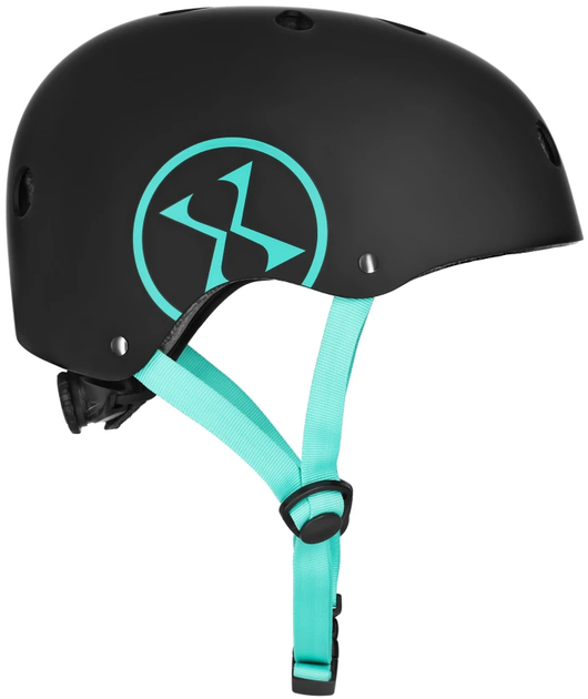Kask Nils EXTREME MTW001-1 M 55-58 cm Czarno-niebieski (16-70-341) (5907695584752) - obraz 2
