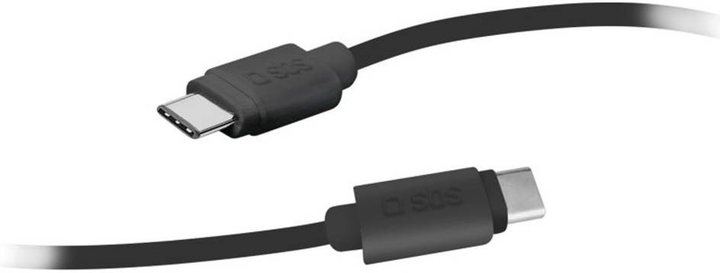 Кабель SBS USB Type-C - USB Type-C 1.5 м Black (TECABLETCC20K) - зображення 4