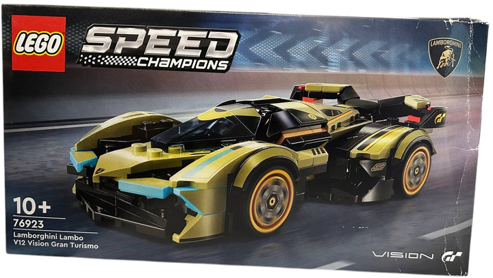 Zestaw klockow LEGO Speed Champions Luksusowe Lamborghini Lambo V12 Vision GT 230 elementow (76923) (955555909516906) - Outlet - obraz 3