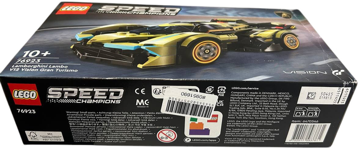 Zestaw klockow LEGO Speed Champions Luksusowe Lamborghini Lambo V12 Vision GT 230 elementow (76923) (955555909516906) - Outlet - obraz 4