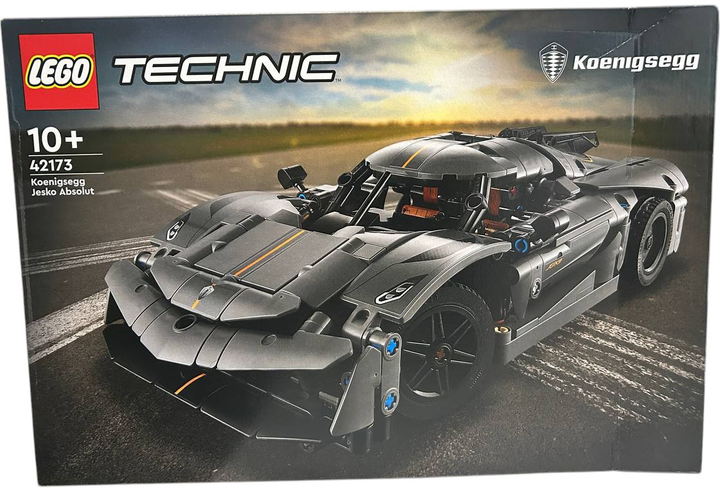 Конструктор Lego Technic Сірий гіперкар Koenigsegg Jesko Absolut 801 деталь (42173) (955555909516880) - Уцінка - зображення 2