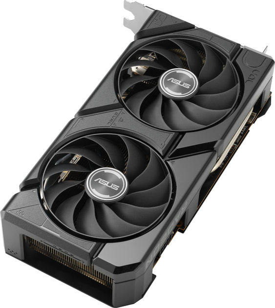 Відеокарта Asus PCI-Ex Radeon RX 7600 Dual EVO OC Edition 8GB GDDR6 (128bit) (2715/18000) (HDMI, 3 x DisplayPort) (90YV0LD0-M0NA00) - зображення 3