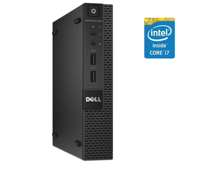 Неттоп Dell OptiPlex 3020 Micro USFF / Intel Core i7-4765T (4 (8