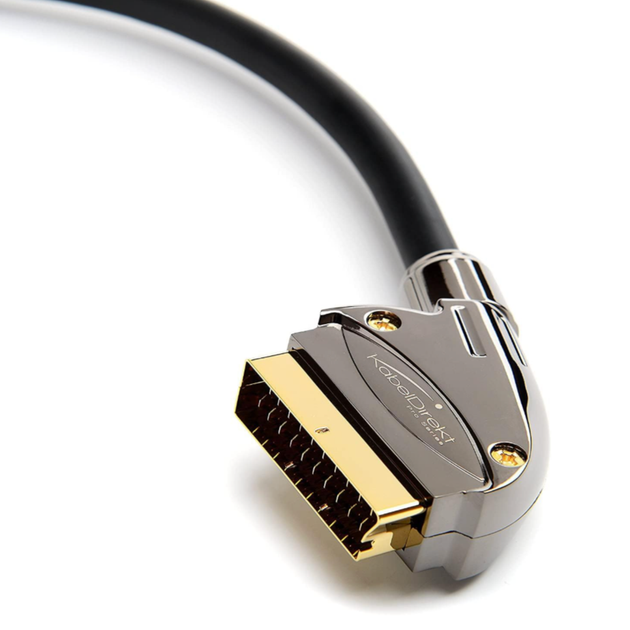 Видео компонентный кабель RGB SCART штекер/ SCART штекер ∅9.9 мм 1 м.п. 1T-VC26-01 - Фото 2 Видео компонентный кабель RGB SCART штекер/ SCART штекер ∅9.9 мм 1 м.п. 1T-VC26-01 - изображение 2