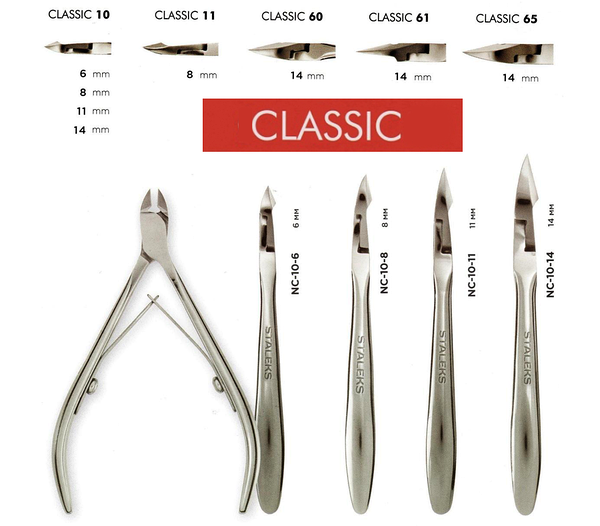 Кусачки для кутикулы Classic 10, 8 мм NC-10-8 STALEKS - Фото 3 Кусачки для кутикулы Classic 10, 8 мм NC-10-8 STALEKS - изображение 3
