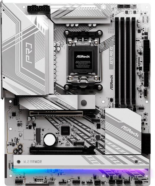 Płyta główna ASRock X870 Pro RS (sAM5, AMD X870, PCI-Ex16) - obraz 2